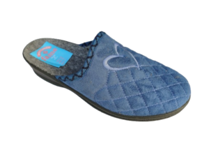 Γυναικεία Παντόφλα Σχ. LS40102 Ύφασμα Ιταλία