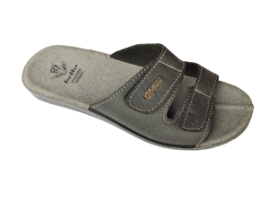 Ανδρικές Παντόφλες BELLA Slide Αυτοκόλλητο- Καλοκαίρι PU Δέρμα